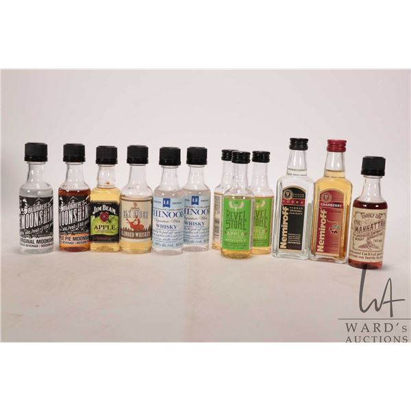 Spirit Miniatures/ Various brands/ 12 X 50ml/ 12%-40% ABV  Note: Alcohol cannot be insured by any co