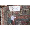 Image 3 : 100% handmade Iranian wool carpet runner " Hamdan" with triple medallion, busy geometric pattern and