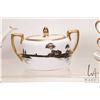 Image 2 : Vintage hand painted Nippon tea service with teapot, cream, lidded sugar and five cups and saucers