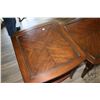 Image 2 : NAMAO LOCATION Single drawer coffee table, 21"H X 48" W X 30" D plus matching side table 26" X 24" X