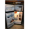 Image 2 : NAMAO LOCATION, Black GE brand fridge freezer, 67" H X 28" W X 30"D    -Note: this is a moving aucti