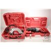 Image 1 : Two Milwaukee power tools including cased reciprocating saw and a cased Tiltlock7 1/4" circular saw 