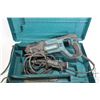 Image 3 : Two Makita power tools including a HR2475 hammer drill with case and two bits plus a JR3050T recipro