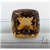 Image 1 : 40.76ct Vadeira citrine gemstone, certificate provided by consignor