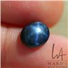 Image 2 : 3.09ct blue star sapphire gemstone certificate provided by consignor