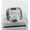Image 2 : 120.16ct mermaid quartz gemstone certificate provided by consignor