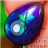 Image 1 : 3.18ct black opal gemstone certificate provided by consignor
