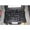 Image 2 : Plastic tool box with a selection of hole saws including Greenlee, DeWalt, Milwaukee and EAB plus a 