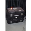 Image 1 : Husky tool box and contents including socket set, propane torch, hacksaw, hole saw kit, bits, drill 