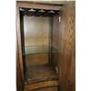 Image 2 : Modern oak finish side X side china cabinet made by Legacy Classic Furniture 72" H X 52" W 20" D