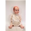 Image 1 : Antique painted bisque 24" doll on composition body with porcelain arms and legs  No cracks to bisqu