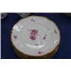 Image 2 : Selection of Danish made hand painted Bing & Grondhal, Copenhagen porcelain including eight 7 1/2" p