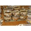 Image 2 : Large selection of Laurentian Tundra, lava drip glazed table ware including dinner plates, cups and 