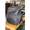 Image 1 : Motorcycle strap on carry back with rain cover made by SHAF.