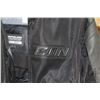 Image 2 : Motorcycle jacket size XL made by Icon Moto, compound hybrid leather textile.