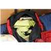 Image 2 : Jobmate tote bag with a selection of heavy duty tie down straps and tow rope plus a cased set of hig