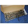Image 2 : Mastercraft Maximum ratching wrench set including eleven metric from 6mm to 18mm and sixteen standar
