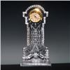 Image 1 : Waterford Crystal Desk Clock with Gold Trim