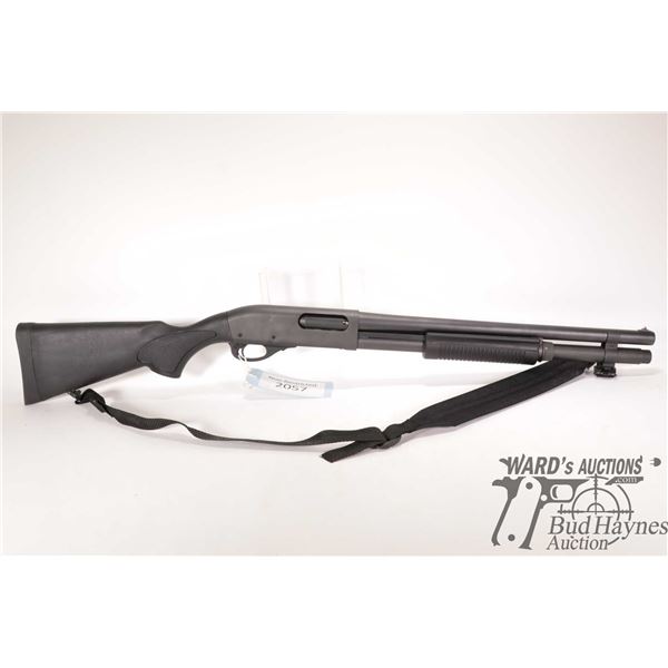 Non-Restricted shotgun Remington model 870, 12 ga. 2 3/4" & 3" pump action, w/ bbl length 18 1/2" [C