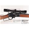 Image 2 : Non-Restricted rifle Marlin model 336, 30-30 Win lever action, w/ bbl length 20" [Blued barrel, rece