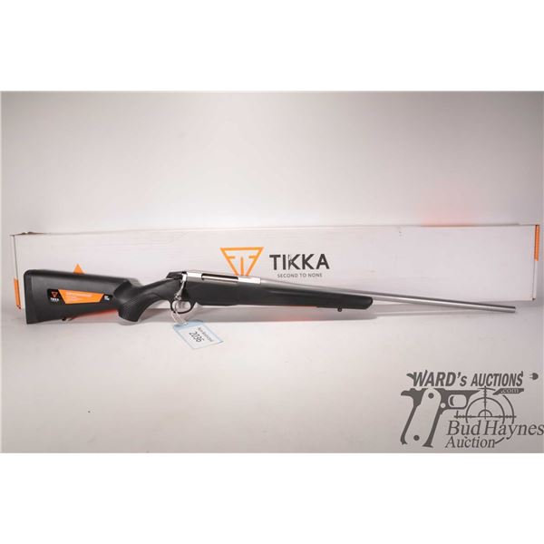 Non-Restricted rifle Tikka model T3X, 7mm Rem MAG bolt action, w/ bbl length 24" [Satin stainless ba