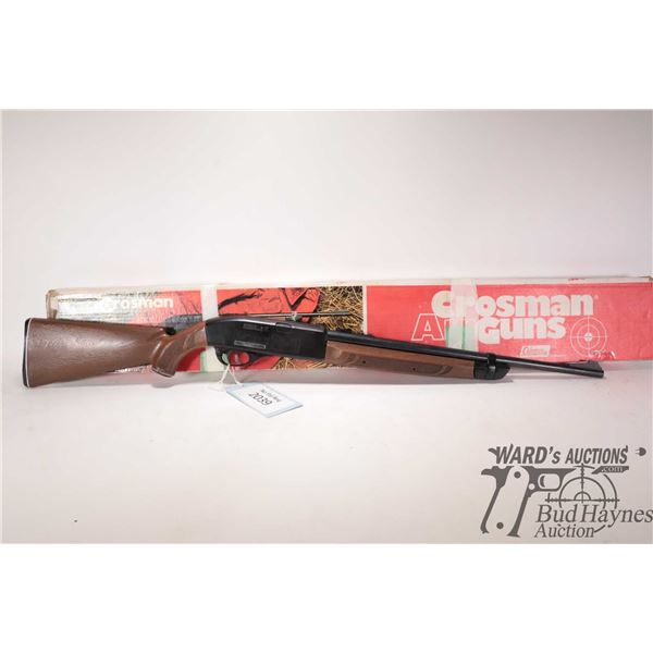 Non-Restricted BB / Pellet Gun Crosman model 766, .177 cal Single shot/ (Multi) pump action, w/ bbl 
