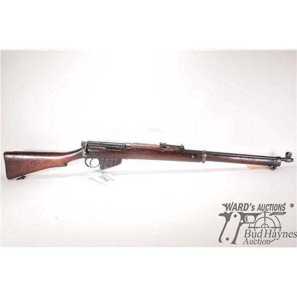 Non-Restricted rifle Lee Metford model SHT. 22 MK II, .22 LR Single shot bolt action, w/ bbl length 