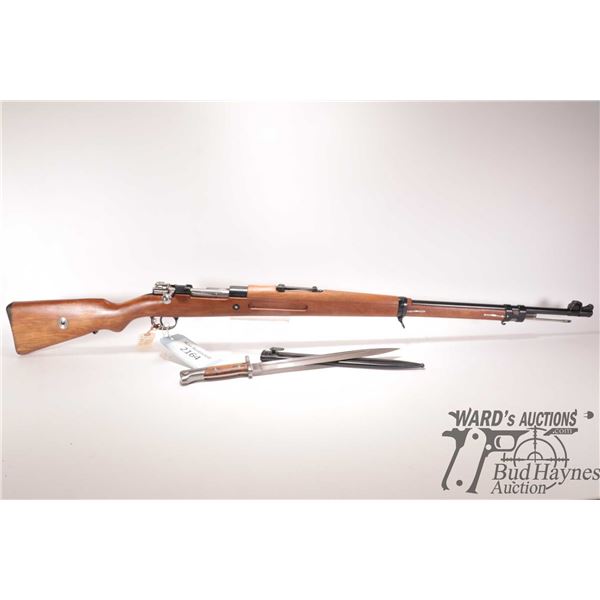 Non-Restricted rifle Mauser (Brazilian) model 1935, 7.57 Mauser bolt action, w/ bbl length 30" [Blue