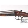 Image 8 : Non-Restricted shotgun Unknown Belgian model SXS, 16 gauge, 2 1/2" Two shot hinge break, w/ bbl leng