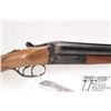 Image 2 : Non-Restricted shotgun Eibar model SXS, 12 ga 2 3/4" Two shot hinge break, w/ bbl length 27 1/2" [Ch