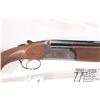 Image 2 : Non-Restricted shotgun Rizzini model O/U, 12 ga. 2 3/4" Two shot hinge break, w/ bbl length 27 1/2" 