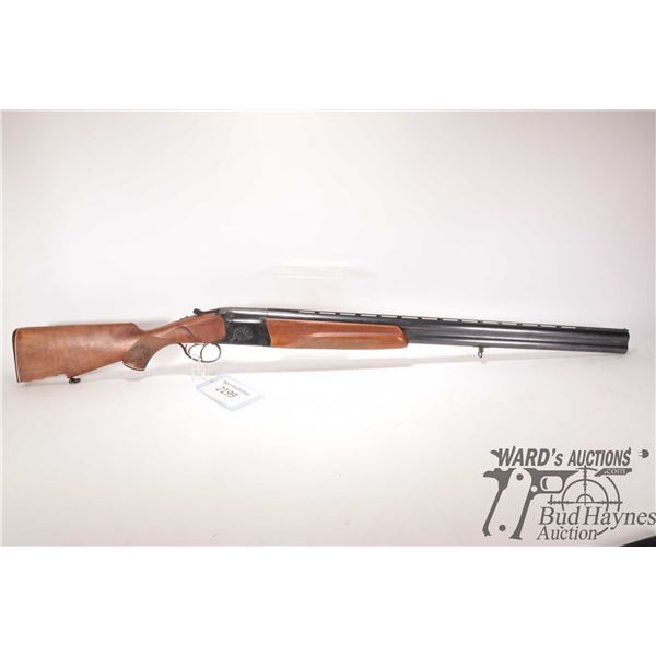 Non-Restricted shotgun Biakal model IJ-27, 12 ga. 2 3/4  Two shot hinge break, w/ bbl length 28 1/2 