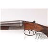 Image 8 : Non-Restricted shotgun Unknown Belgian model SXS, 12 ga. 2 1/2" Two shot hinge break, w/ bbl length 