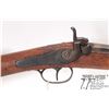 Image 2 : Non-Restricted shotgun Unknown Belgian .64 Percussion Single shot muzzle loading, w/ bbl length 29" 