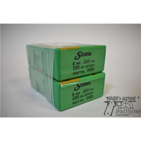 Two new 50 count boxes of Sierra Gameking 8mm 229 Two new 50 count boxes of Sierra Gameking 8mm 229 