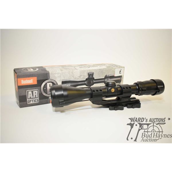 Bushnell 2-7x32mm scope w/ original box and Burris Bushnell 2-7x32mm scope w/ original box and Burri