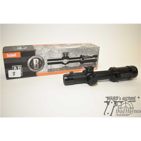 Bushnell 1-4x24mm illuminated scope w/ original Bushnell 1-4x24mm illuminated scope w/ original box