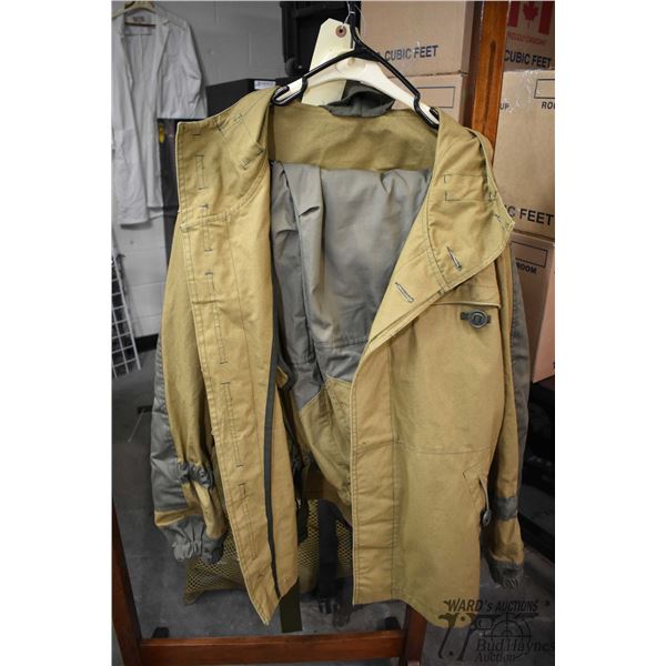 ANIA 2X large heavy canvas jacket w/ hood and ANIA 2X large heavy canvas jacket w/ hood and matching