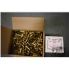 Image 1 : Box containing 9 lbs of .357 mag brass and a 500 Box containing 9 lbs of .357 mag brass and a 500 co