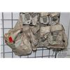 Image 2 : Military drop zone vest w/ first-aid kit, hat and Military drop zone vest w/ first-aid kit, hat and 
