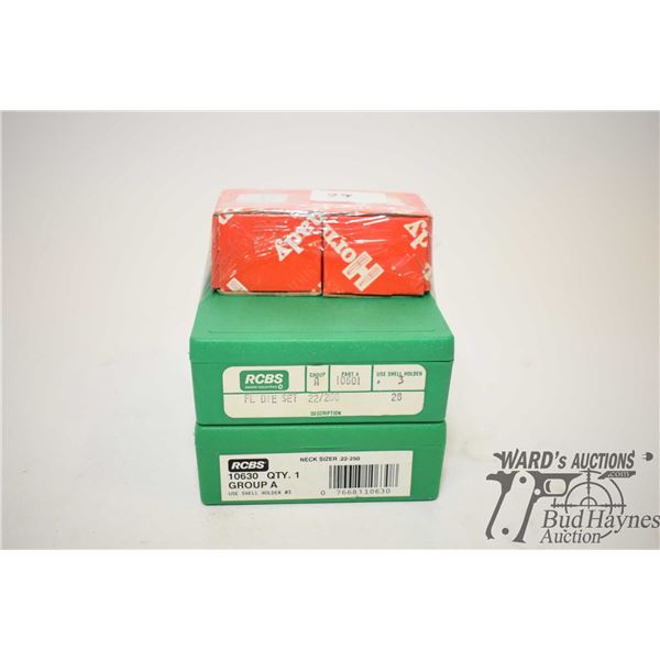 RCBS FL die set .22/.250, RCBS .22/.250 neck sizer RCBS FL die set .22/.250, RCBS .22/.250 neck size