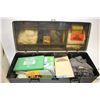 Image 3 : Plastic tool box w/ assortment of rifle cleaning Plastic tool box w/ assortment of rifle cleaning to