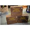 Image 1 : Three N.W.S.C Railhead Depot wooden ammo boxes w/ Three N.W.S.C Railhead Depot wooden ammo boxes w/ 