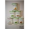 Image 1 : Six tins of freeze dried food including green Six tins of freeze dried food including green beans, r