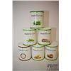 Image 1 : Six tins of freeze dried food including green Six tins of freeze dried food including green beans, r