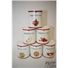 Image 1 : Six tins of freeze dried food including Six tins of freeze dried food including raspberries, apples,