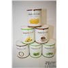 Image 1 : Six tins of freeze dried food including elbow Six tins of freeze dried food including elbow macaroni