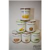 Image 1 : Six tins of freeze dried food including hamburger, Six tins of freeze dried food including hamburger