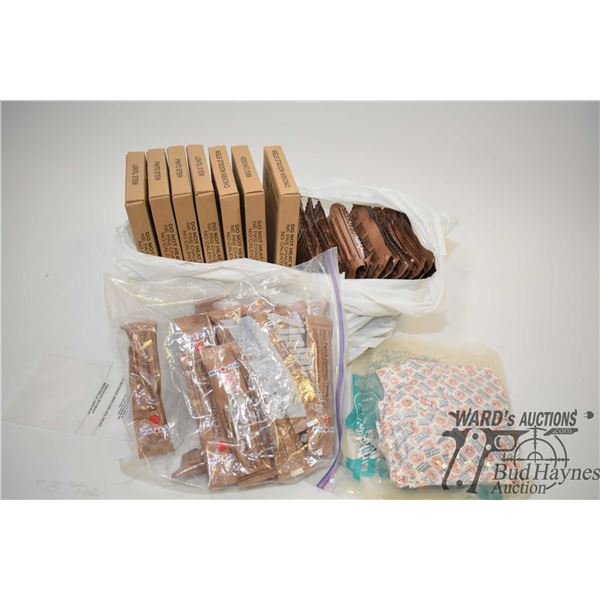 8 Freeze dried meals, 12 freeze dried packs of 8 Freeze dried meals, 12 freeze dried packs of cracke