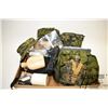 Image 1 : Selection of camping gear including packs, shower Selection of camping gear including packs, shower 